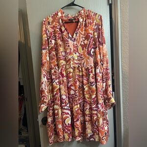 1 State Paisley Dress